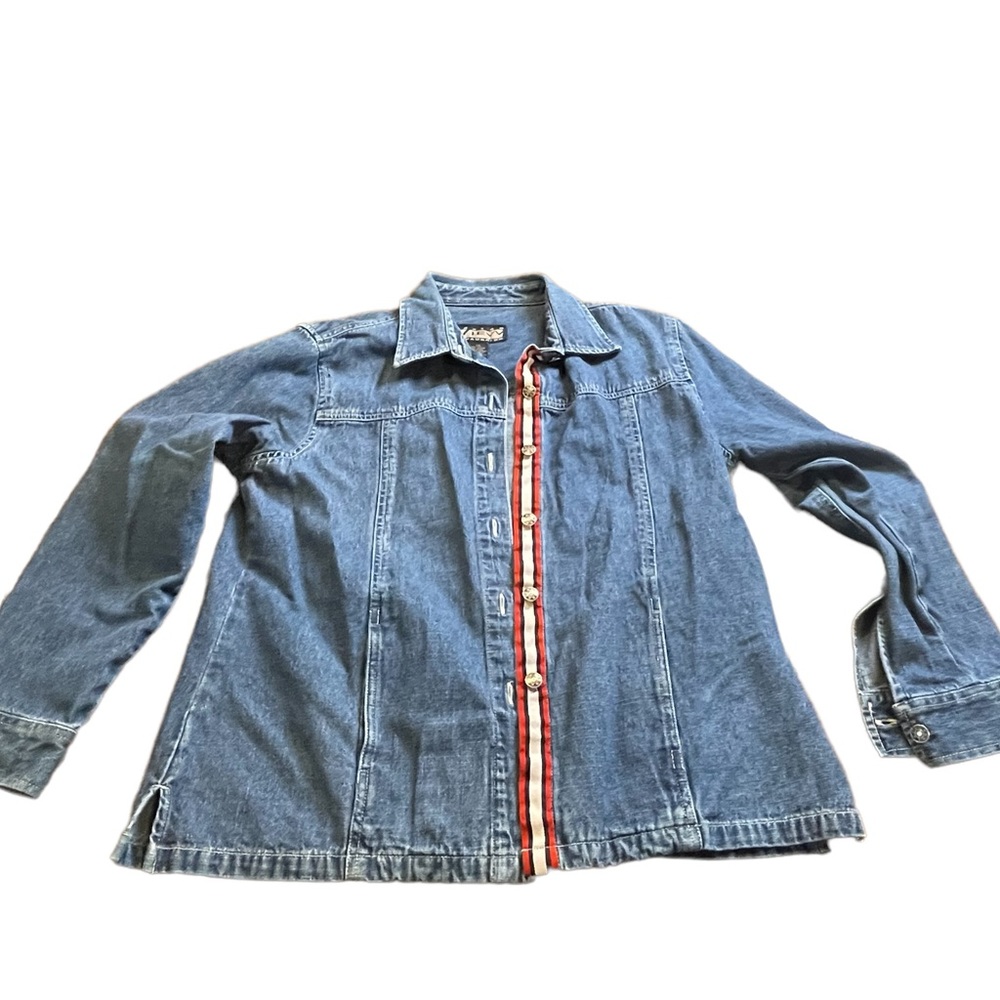 Norton McNaughton View lightweight Denim Jacket‎ women’s Size 14